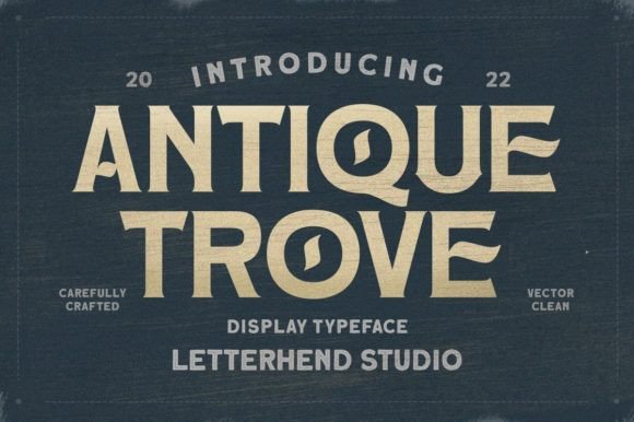 Antique Trove Font: Vintage Charm for Modern Web Design