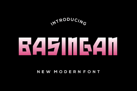 Basingan: A Classy Display Font for Modern Business Branding
