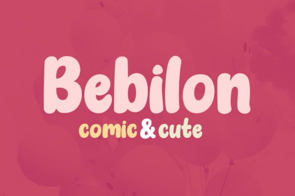 Bebilon: A Bold Display Font for Crafters