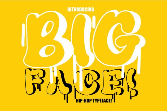 Big Face: A Playful Display Font for Your Brand