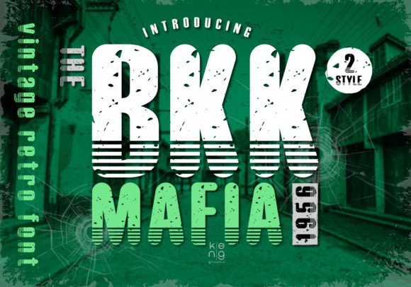Bkk Mafia: A Bold Display Font for Impactful Design