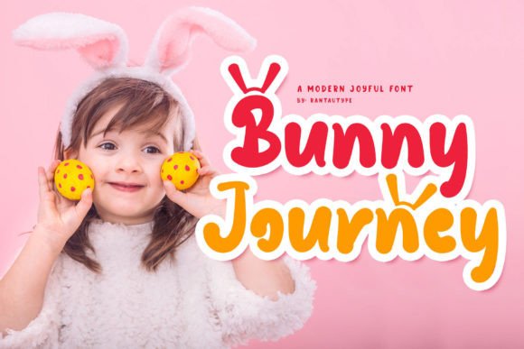 Bunny Journey: A Playful Display Font for Makers