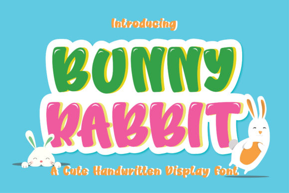 Bunny Rabbit: A Trendy Display Font for Makers
