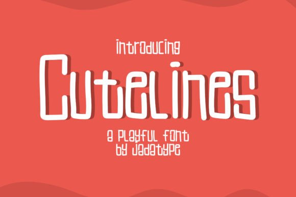 Cutelines: A Designer’s Take on This Sharp Display Font