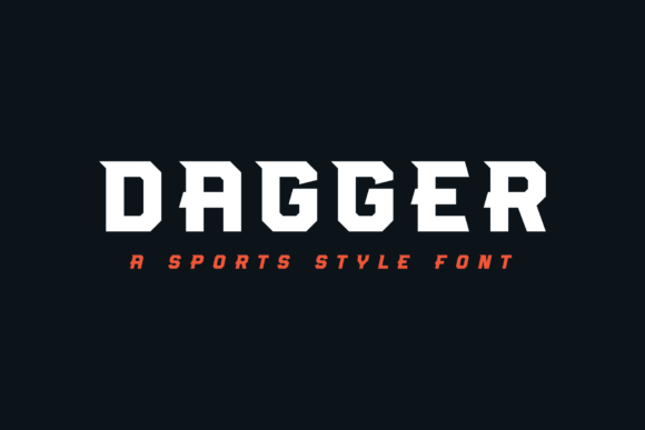 Dagger: A Bold Display Font for Memorable Branding