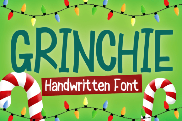 Grinchie: The Perfect Christmas Display Font for Small Business