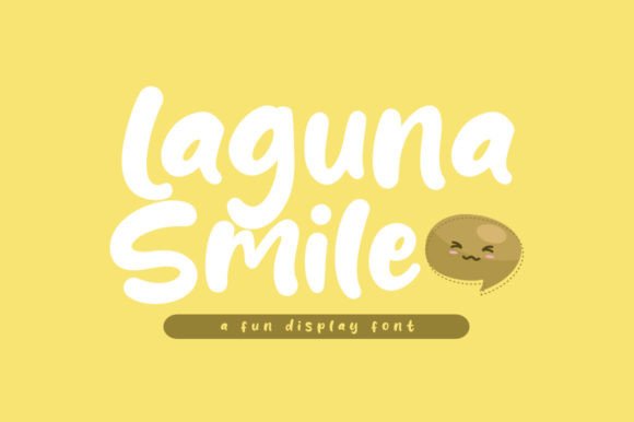 Laguna Smile: A Playful Display Font for Web Design