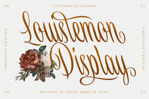 Louislemon: A Unique Display Font for Editorial Design
