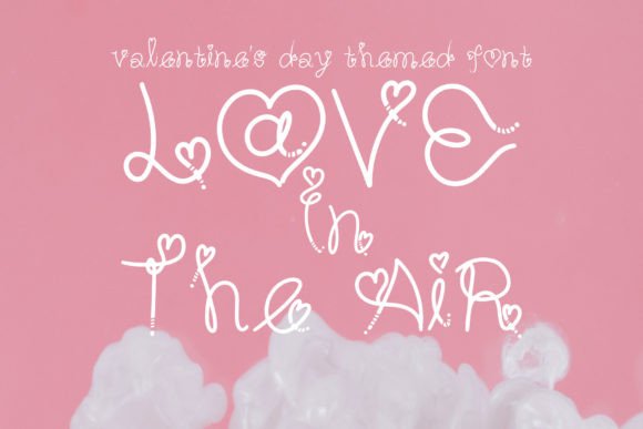 Love in the Air: A Fresh Display Font for Editorial Design