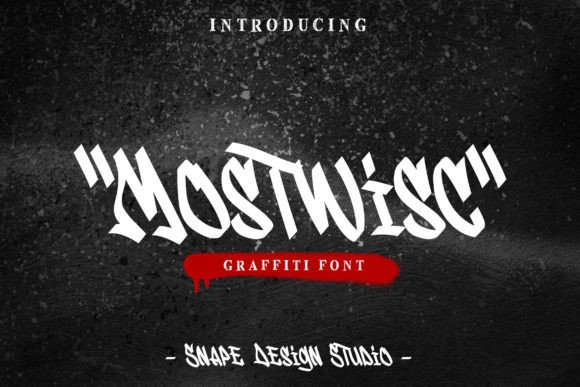 Mostwisc: The Urban Display Font for Bold Campaigns