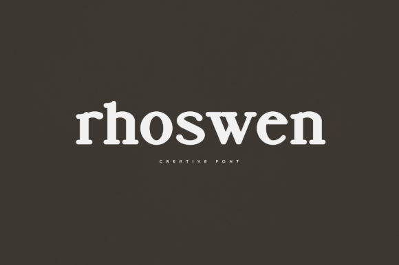Rhoswen: The Display Font That Elevates Campaigns