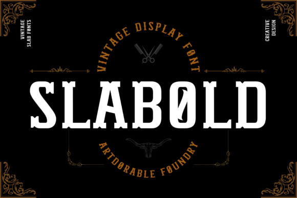 Slabold: A Vintage Display Font That Elevates Small Business Branding