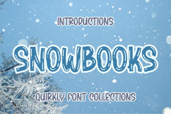 Snowbooks: A Handwritten Display Font for Your Brand