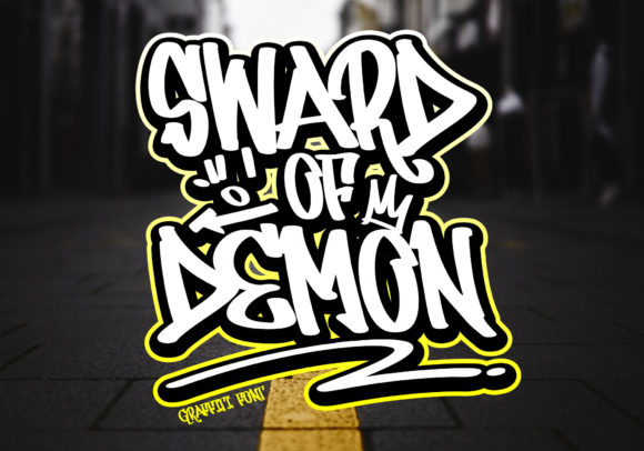 Sward of Demon: A Bold Display Font for Editorial Impact