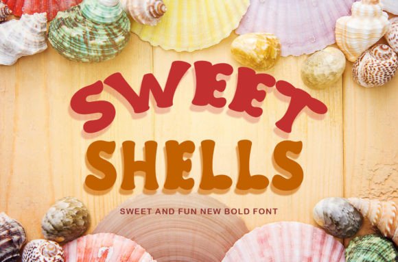 Sweet Shells: A Stylish Display Font Review
