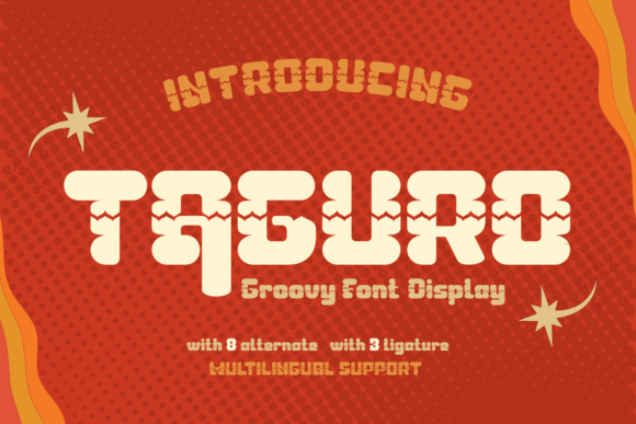 Taguro: A Bold Display Font for Campaigns
