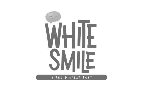 White Smile: A Playful Display Font for Web Design