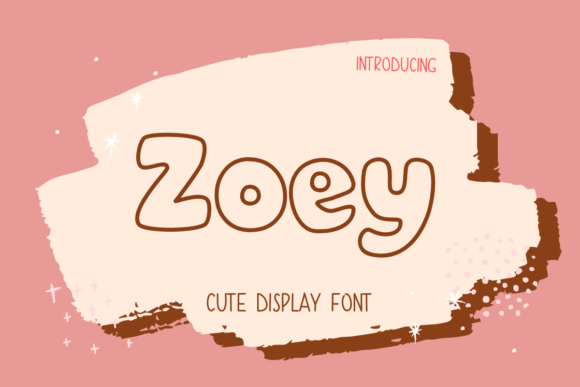 Zoey: A Bold Display Font for Modern Web Design